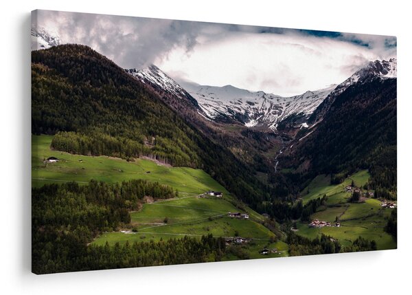 Slika - Dolina pod planinama (90x60 cm)