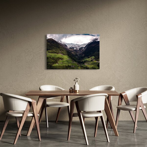 Slika - Dolina pod planinama (90x60 cm)