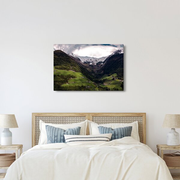 Slika - Dolina pod planinama (90x60 cm)