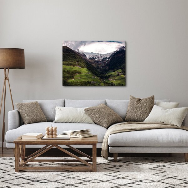 Slika - Dolina pod planinama (70x50 cm)