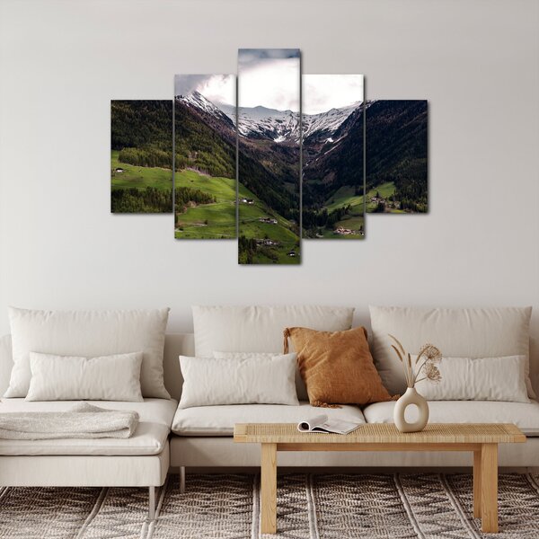 Slika - Dolina pod planinama (150x105 cm)