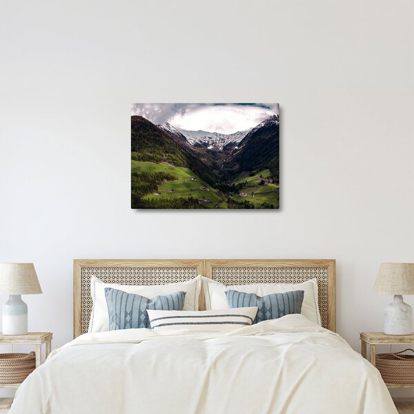 Slika - Dolina pod planinama (70x50 cm)