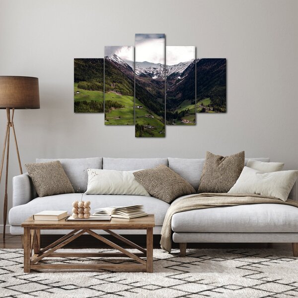 Slika - Dolina pod planinama (150x105 cm)