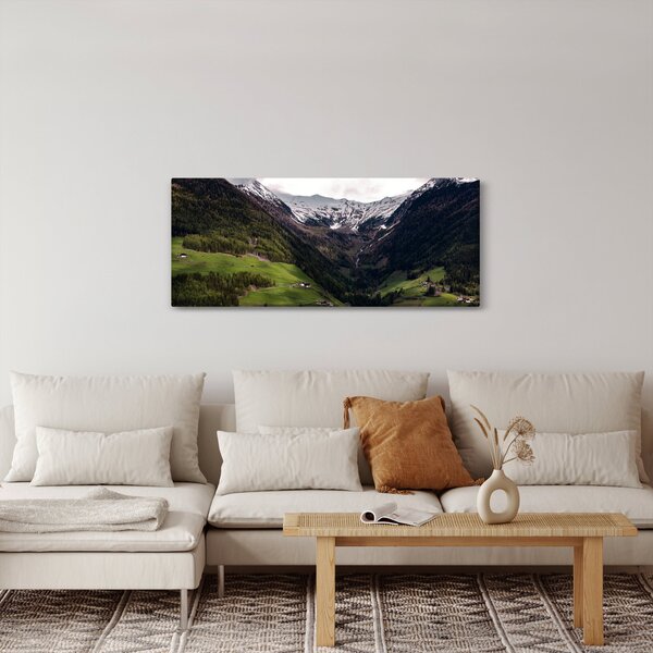 Slika - Dolina pod planinama (120x50 cm)