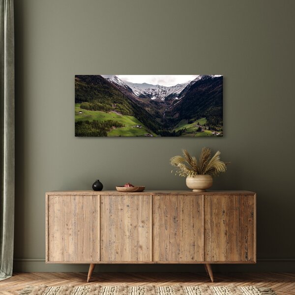 Slika - Dolina pod planinama (120x50 cm)