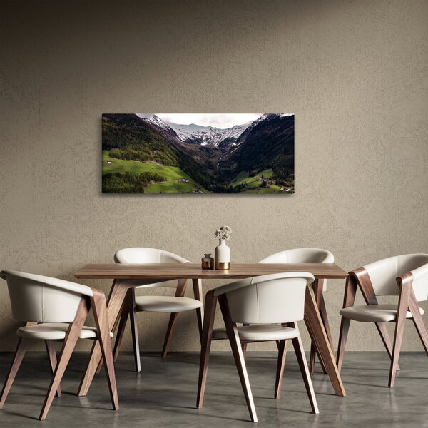 Slika - Dolina pod planinama (120x50 cm)