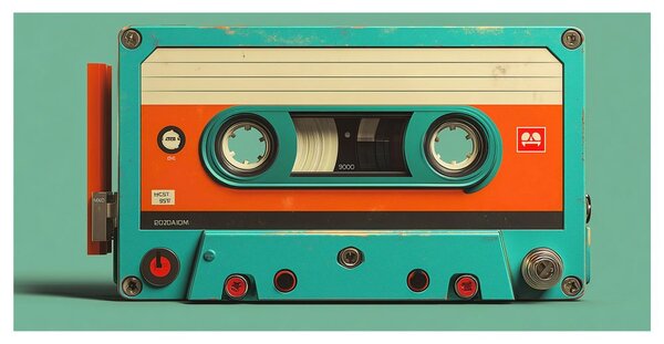 Slika vintage kazeta