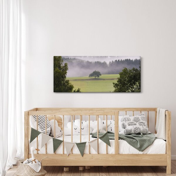 Slika livade sa stablom (120x50 cm)