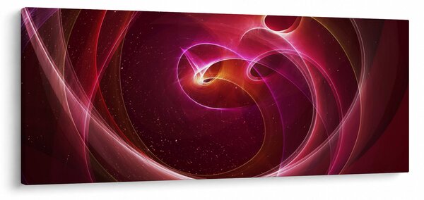 Slika - Svjetlosne crte (120x50 cm)
