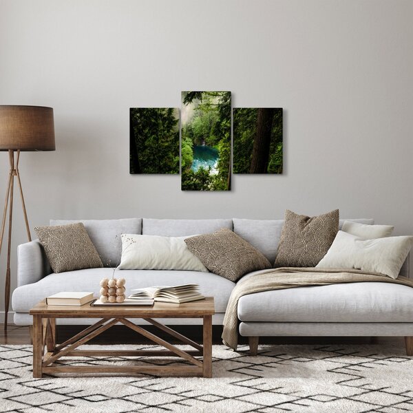 Slika - Pogled između stabala (90x60 cm)