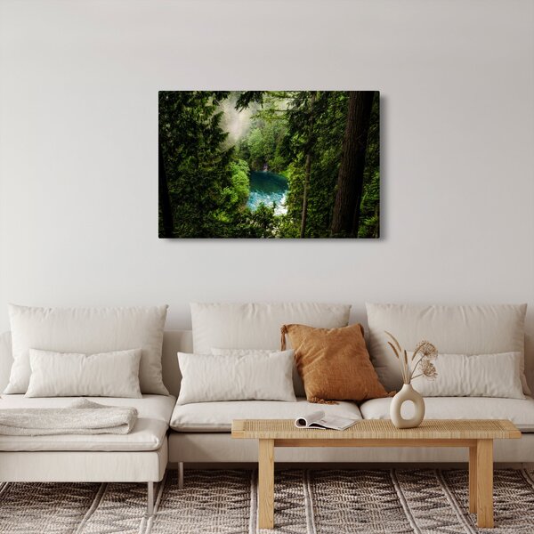 Slika - Pogled između stabala (90x60 cm)