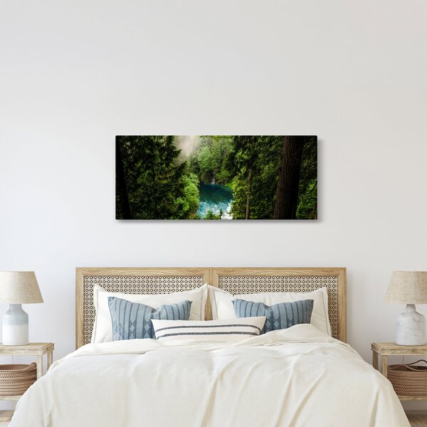 Slika - Pogled između stabala (120x50 cm)