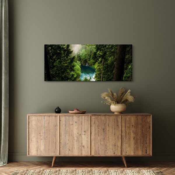 Slika - Pogled između stabala (120x50 cm)