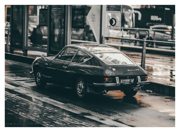 Slika automobila u pokretu (70x50 cm)