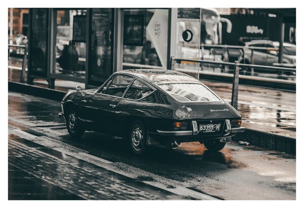 Slika automobila u pokretu (90x60 cm)