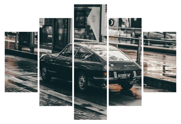 Slika automobila u pokretu (150x105 cm)