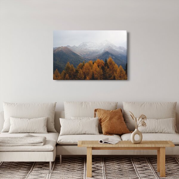 Slika - Pogled na planinske grebene (90x60 cm)
