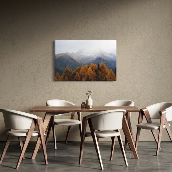 Slika - Pogled na planinske grebene (90x60 cm)