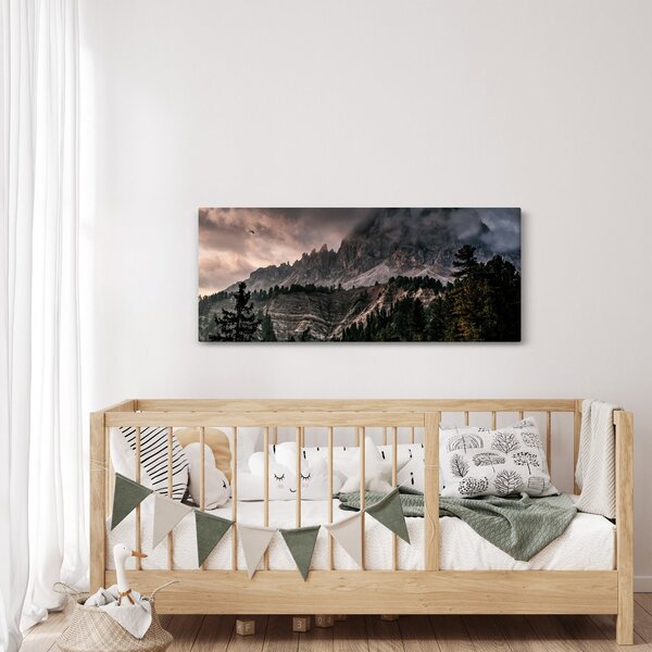 Slika stjenovitih planina (120x50 cm)