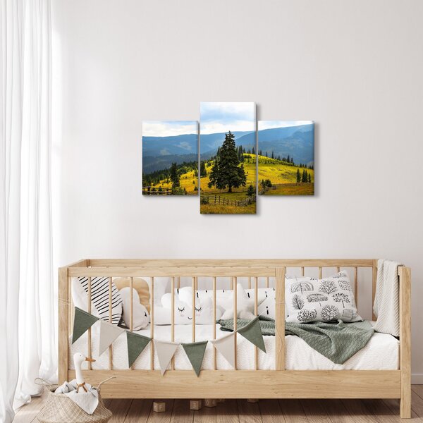 Slika - Planinska livada (90x60 cm)