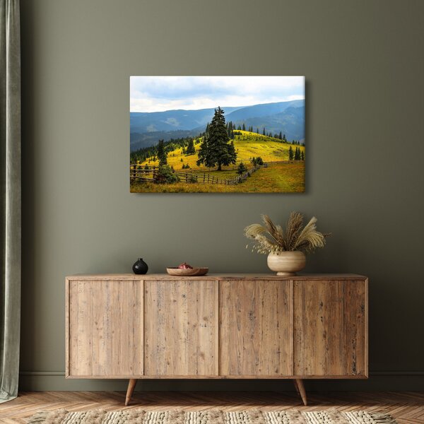 Slika - Planinska livada (90x60 cm)