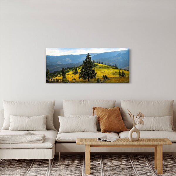 Slika - Planinska livada (120x50 cm)