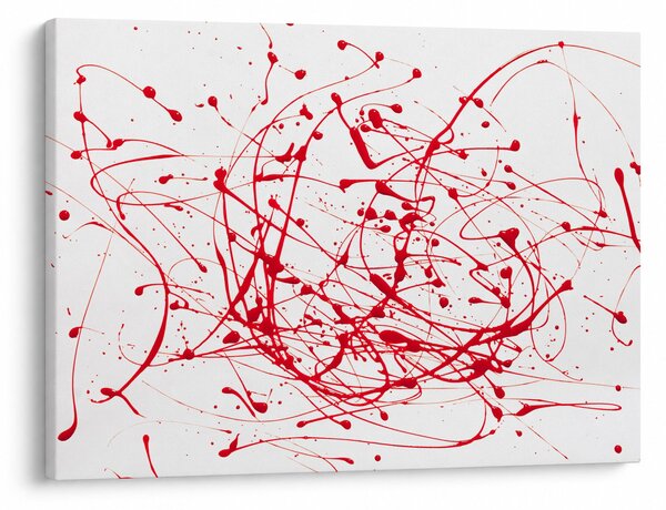 Slika tehnikom drippinga (70x50 cm)