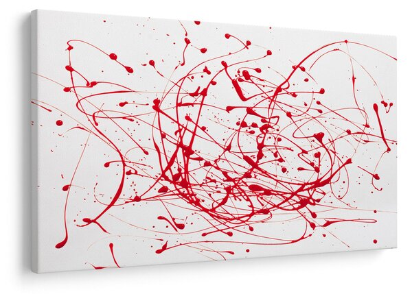 Slika tehnikom drippinga (90x60 cm)