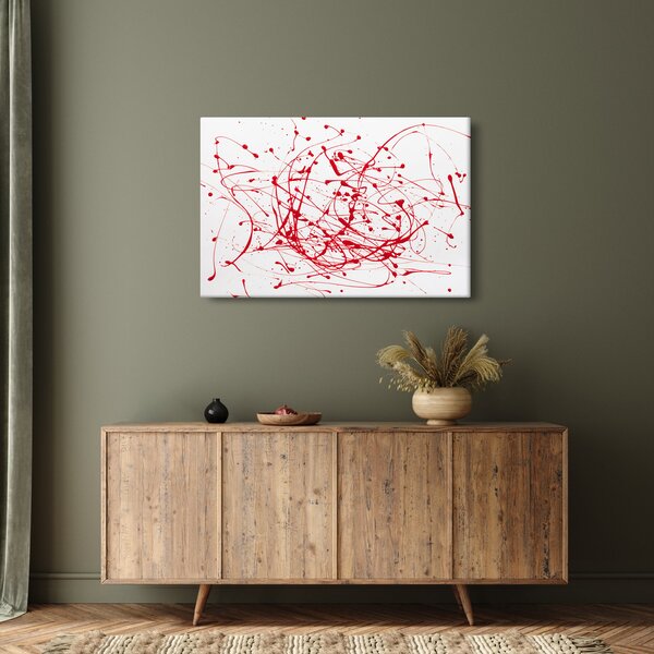 Slika tehnikom drippinga (90x60 cm)