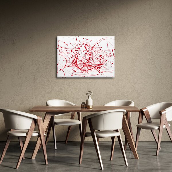 Slika tehnikom drippinga (70x50 cm)