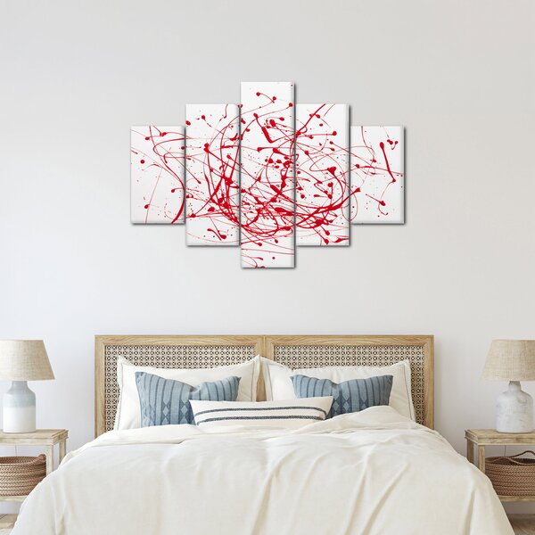 Slika tehnikom drippinga (150x105 cm)
