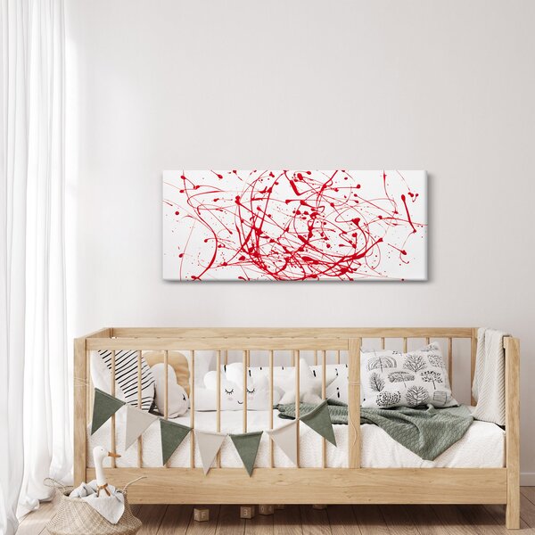 Slika tehnikom drippinga (120x50 cm)