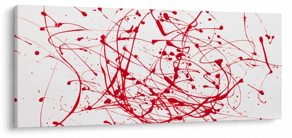 Slika tehnikom drippinga (120x50 cm)