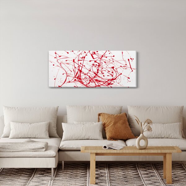 Slika tehnikom drippinga (120x50 cm)