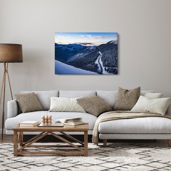 Slika snježne padine (90x60 cm)
