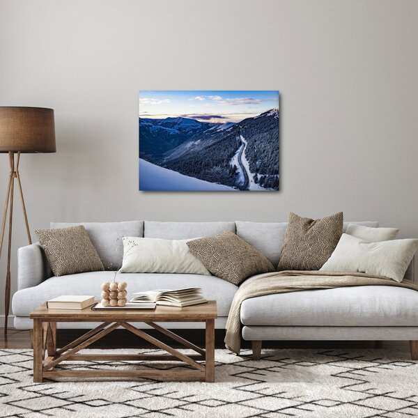 Slika snježne padine (70x50 cm)