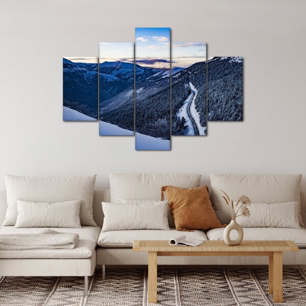Slika snježne padine (150x105 cm)