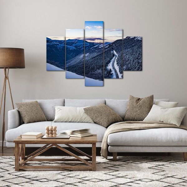 Slika snježne padine (150x105 cm)