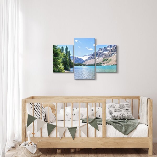 Slika Alpskog jezera (90x60 cm)