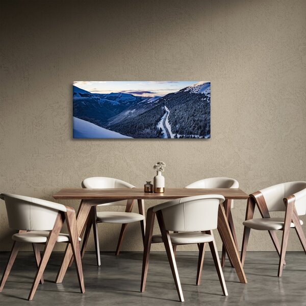 Slika snježne padine (120x50 cm)