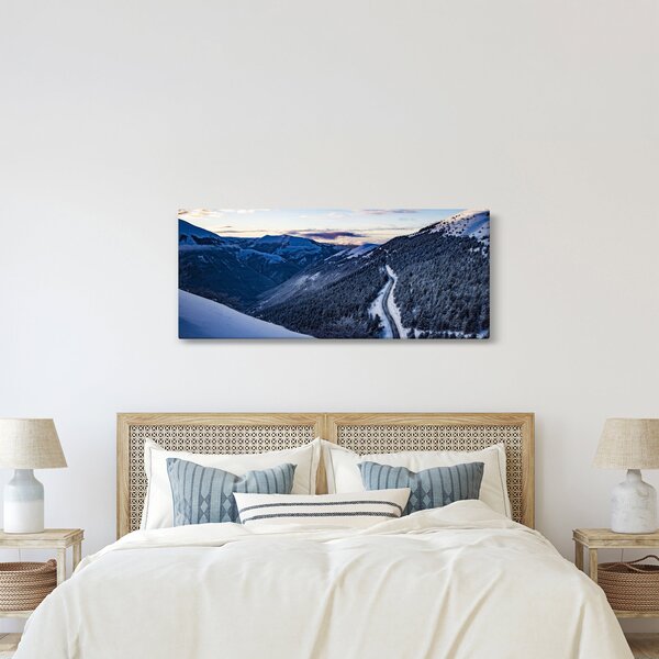 Slika snježne padine (120x50 cm)