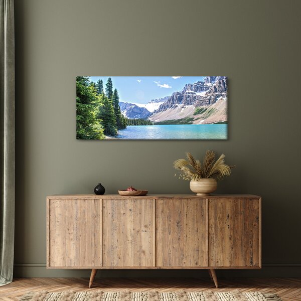 Slika Alpskog jezera (120x50 cm)