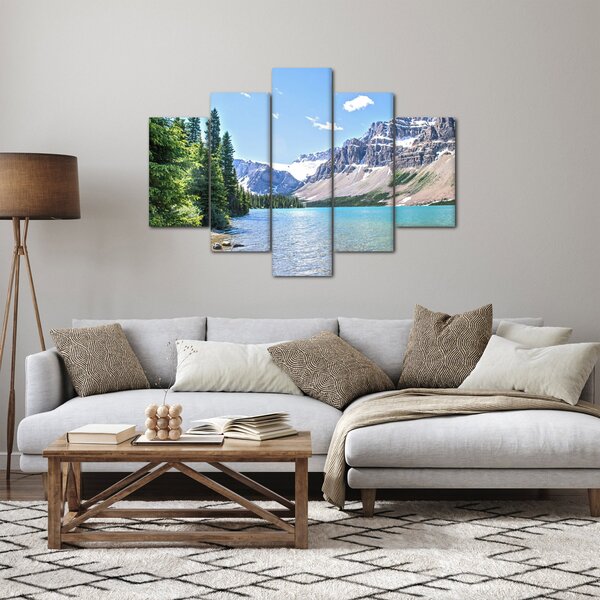 Slika Alpskog jezera (150x105 cm)