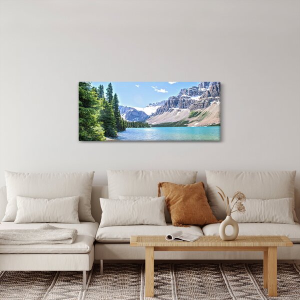 Slika Alpskog jezera (120x50 cm)