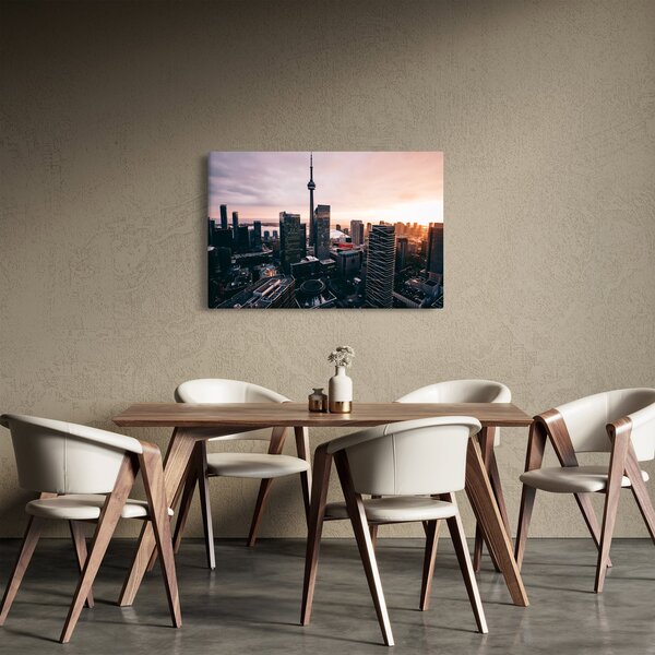 Slika - Pogled na centar grada (90x60 cm)