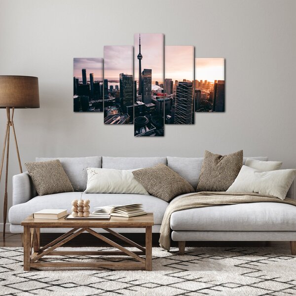 Slika - Pogled na centar grada (150x105 cm)