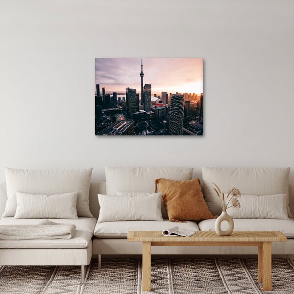 Slika - Pogled na centar grada (70x50 cm)