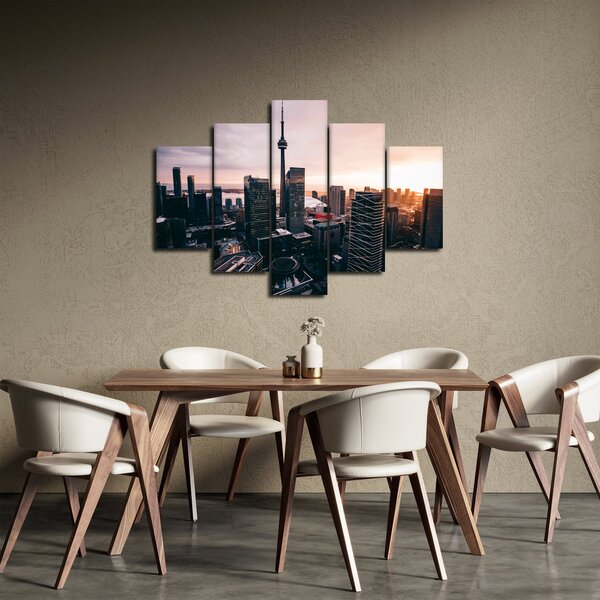 Slika - Pogled na centar grada (150x105 cm)