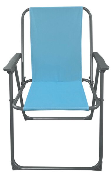 Metalna stolica klik plava