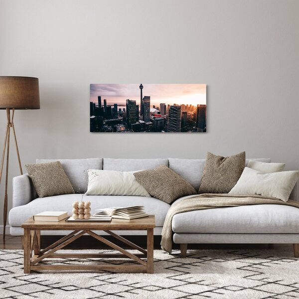 Slika - Pogled na centar grada (120x50 cm)